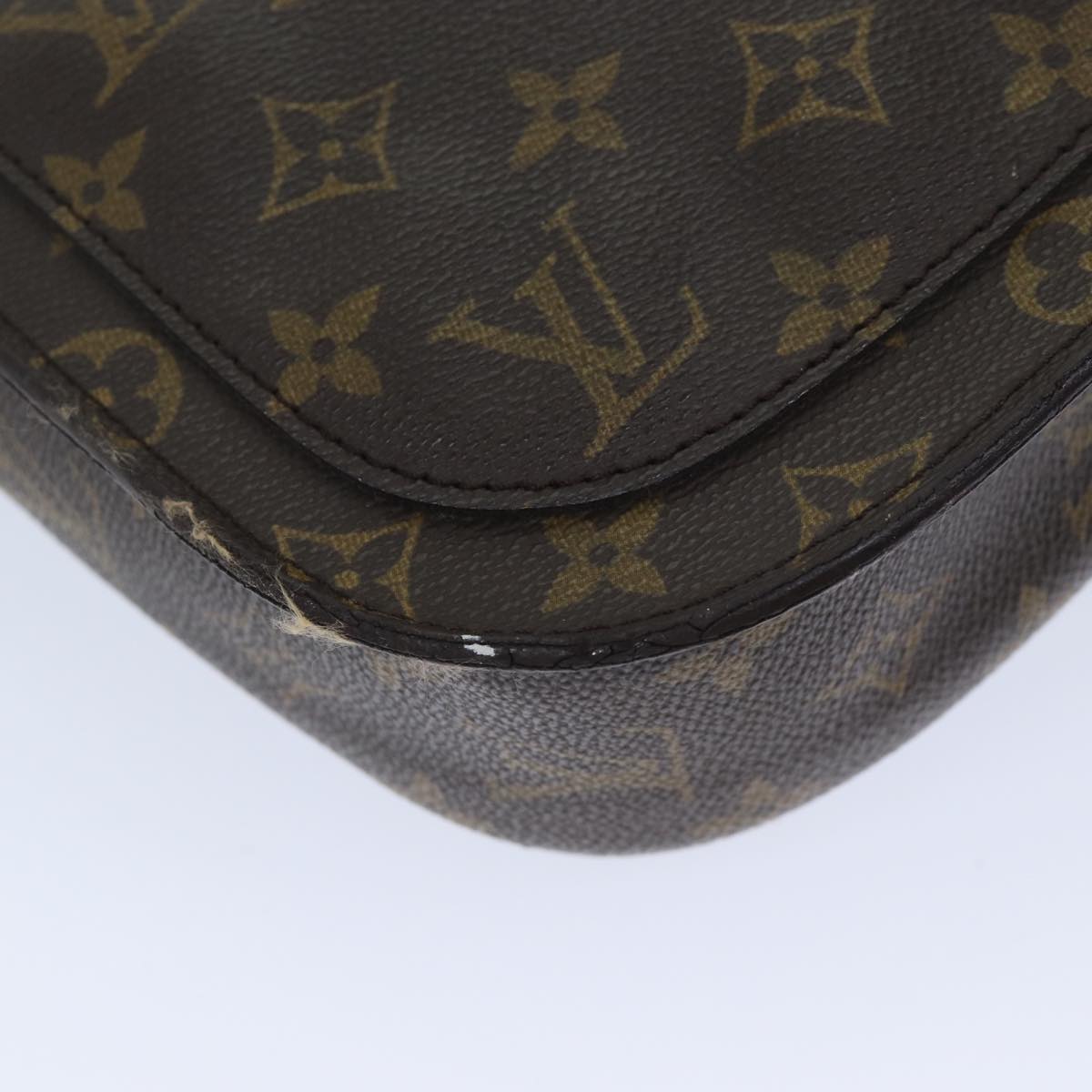 LOUIS VUITTON Monogram Saint Cloud GM Shoulder Bag M51242 LV Auth ep3794