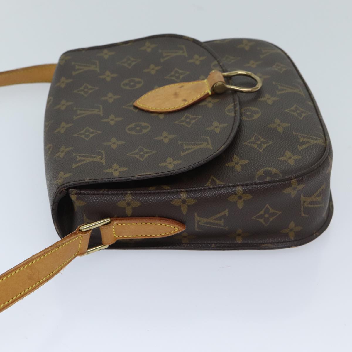 LOUIS VUITTON Monogram Saint Cloud GM Shoulder Bag M51242 LV Auth ep3794