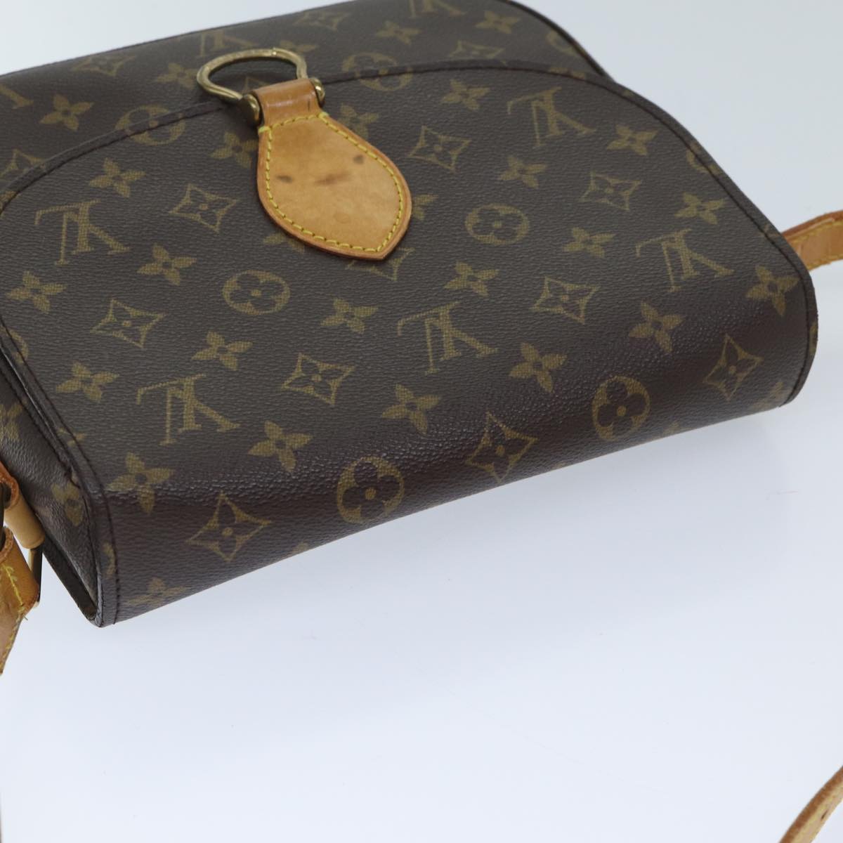 LOUIS VUITTON Monogram Saint Cloud GM Shoulder Bag M51242 LV Auth ep3794