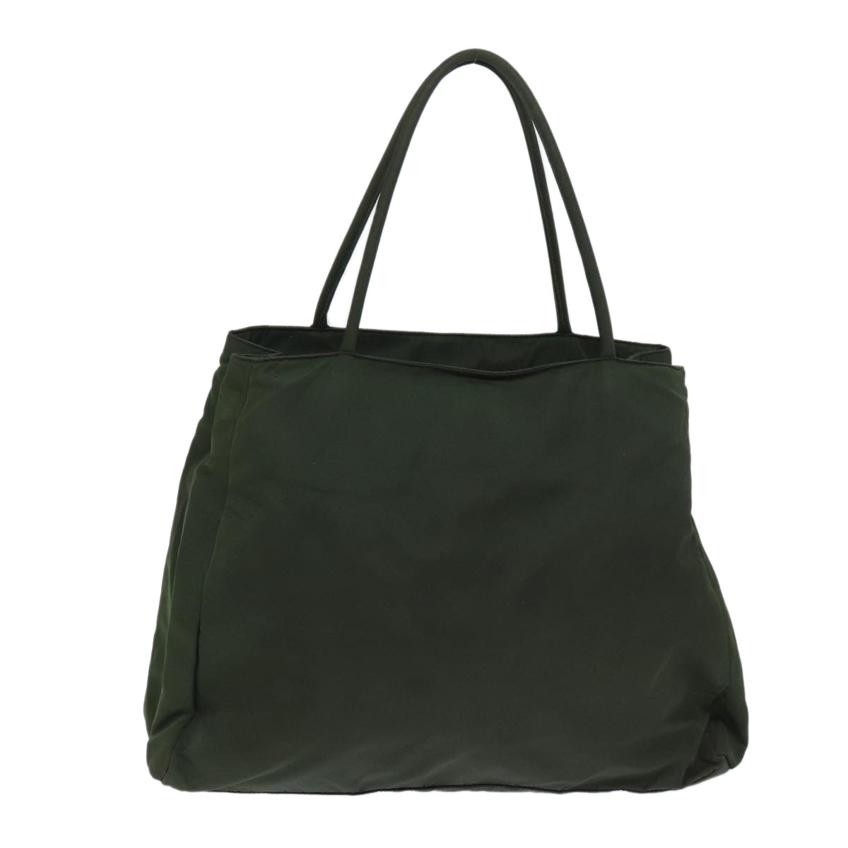 PRADA Tote Bag Nylon Green Auth ep3813 - 0