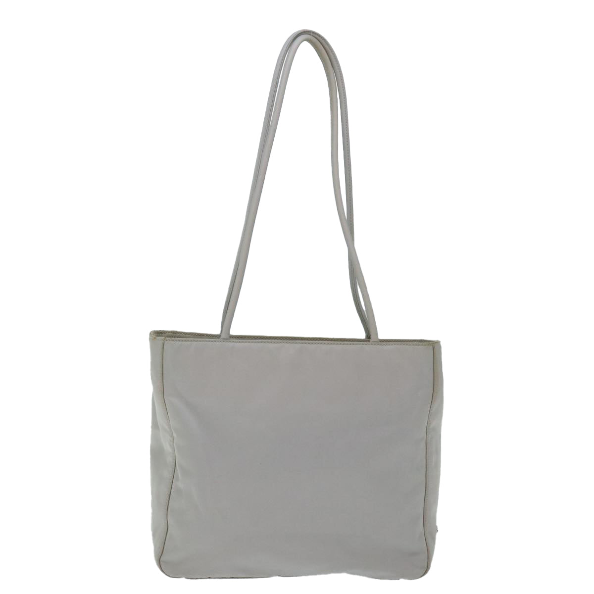 PRADA Tote Bag Nylon Gray Auth ep3867 - 0