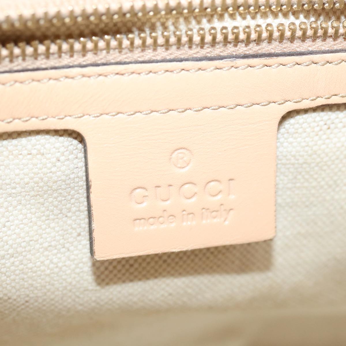 GUCCI GG Canvas Lovely Hand Bag Pink 257069 Auth ep3887
