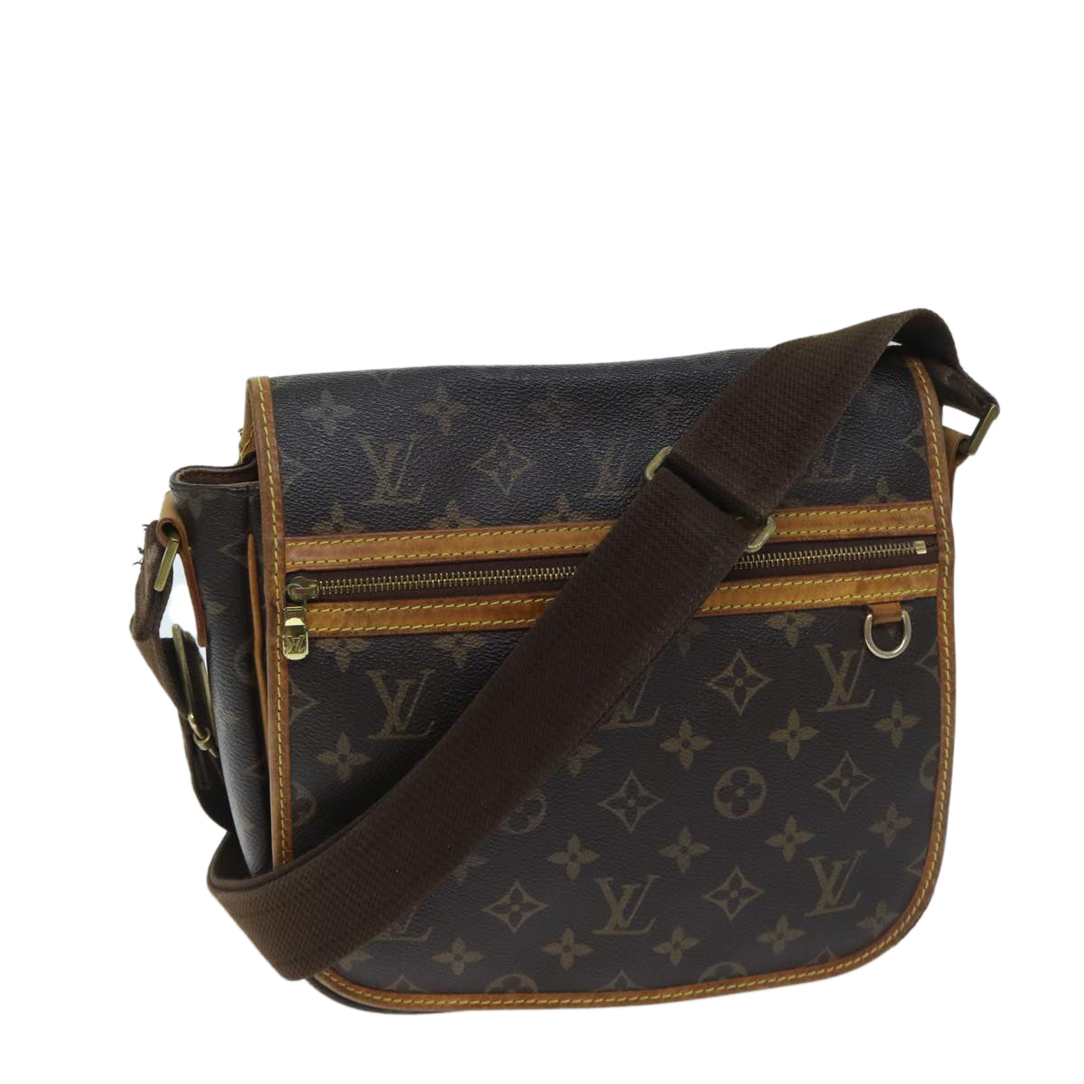 LOUIS VUITTON Monogram Messenger Bosphore PM Shoulder Bag M40106 LV Auth ep3912