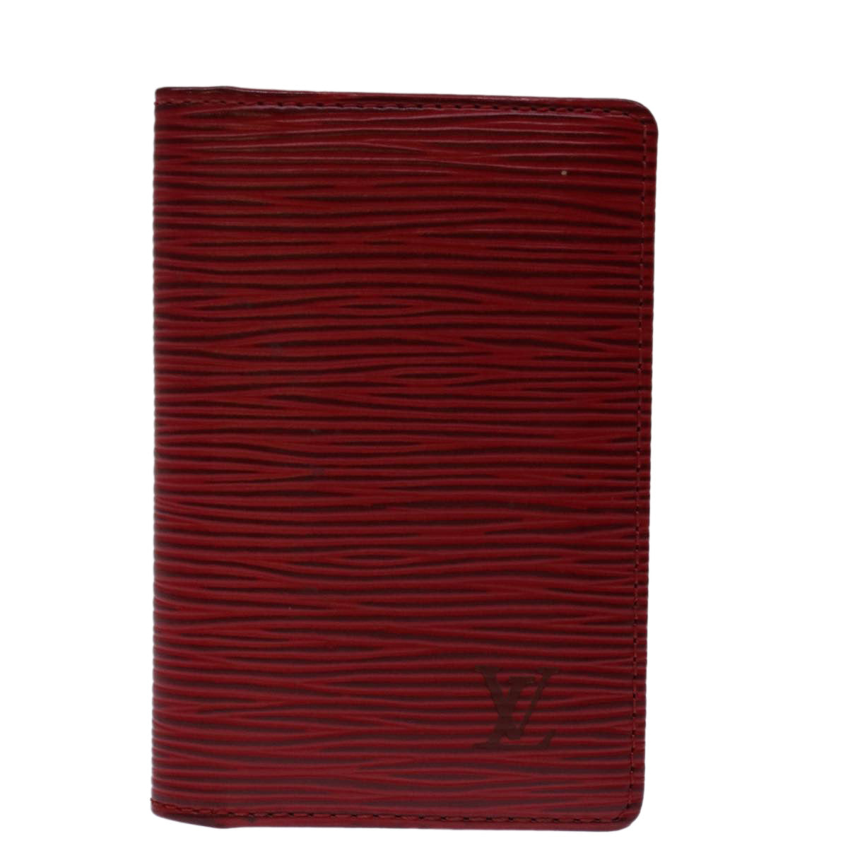 LOUIS VUITTON Epi Organizer De Poch Card Case Red M6358E LV Auth ep3928 - 0