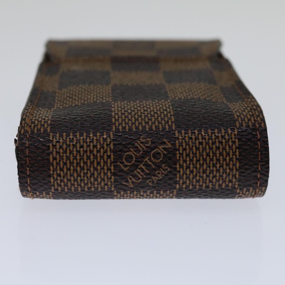 LOUIS VUITTON Damier Ebene Etui Cigarette Case N63024 LV Auth ep3929