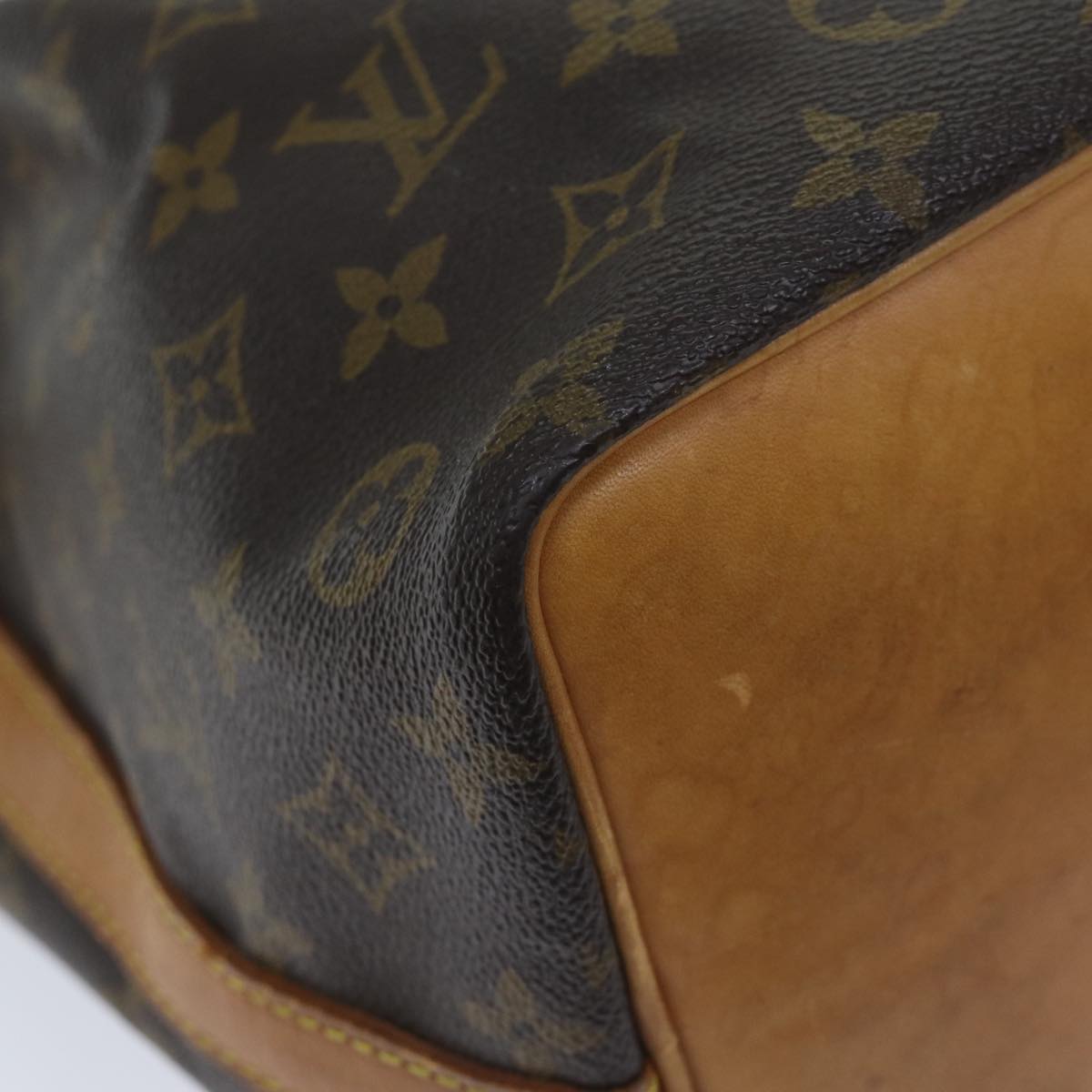 LOUIS VUITTON Monogram Petit Noe Shoulder Bag M42226 LV Auth ep3930