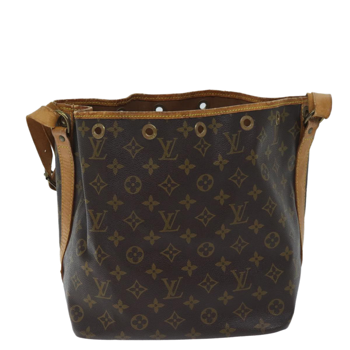 LOUIS VUITTON Monogram Petit Noe Shoulder Bag M42226 LV Auth ep3930 - 0