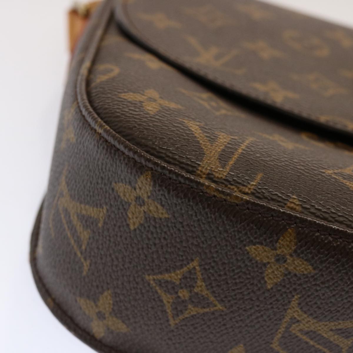 LOUIS VUITTON Monogram Saint Cloud GM Shoulder Bag M51242 LV Auth ep3942