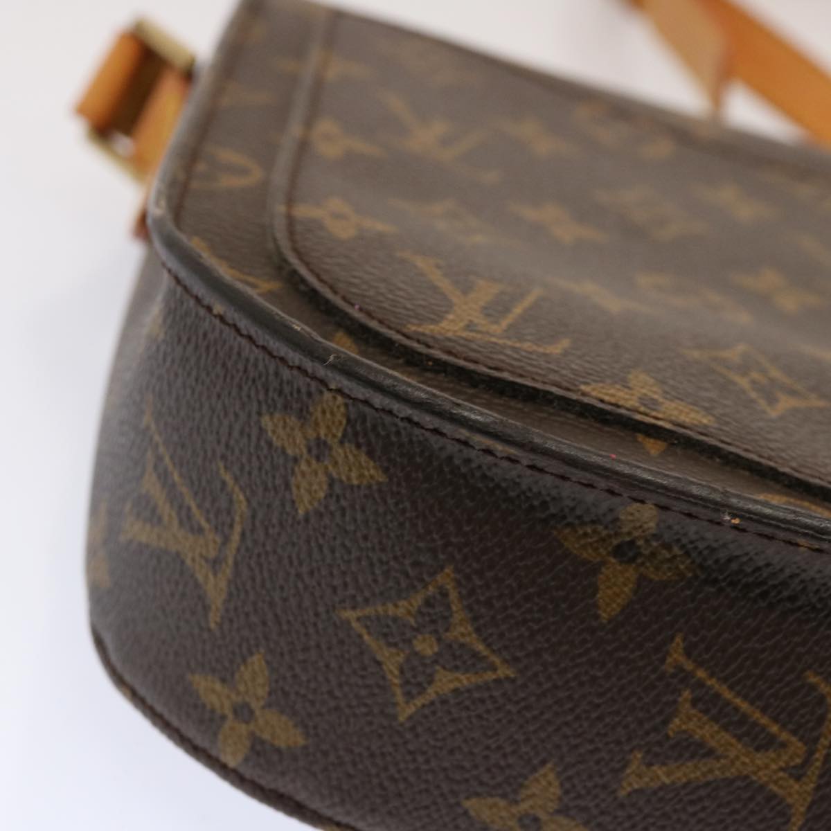 LOUIS VUITTON Monogram Saint Cloud GM Shoulder Bag M51242 LV Auth ep3942