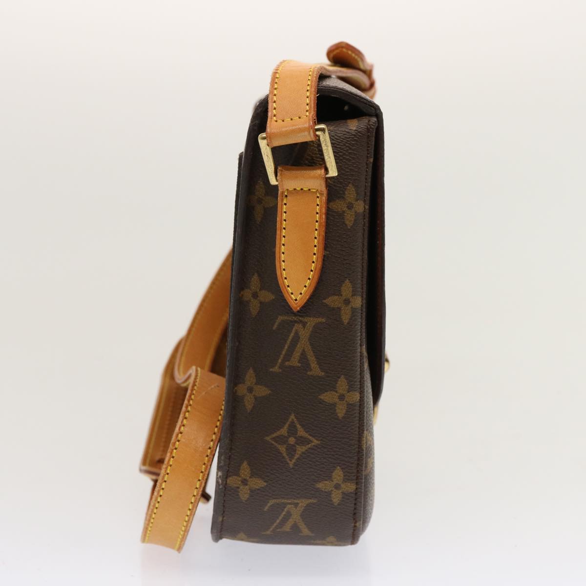 LOUIS VUITTON Monogram Saint Cloud GM Shoulder Bag M51242 LV Auth ep3942