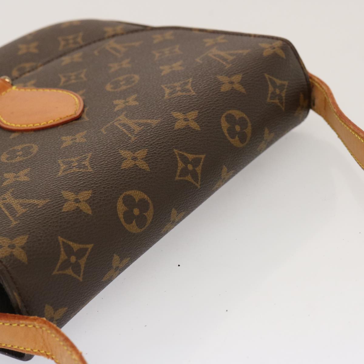 LOUIS VUITTON Monogram Saint Cloud GM Shoulder Bag M51242 LV Auth ep3942