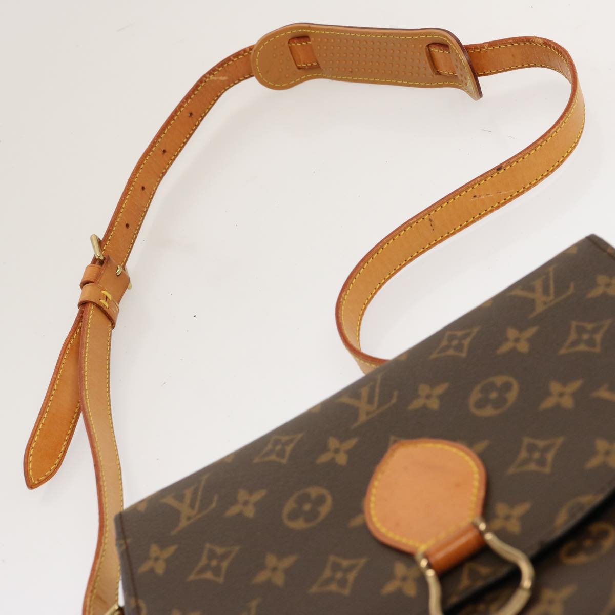 LOUIS VUITTON Monogram Saint Cloud GM Shoulder Bag M51242 LV Auth ep3942