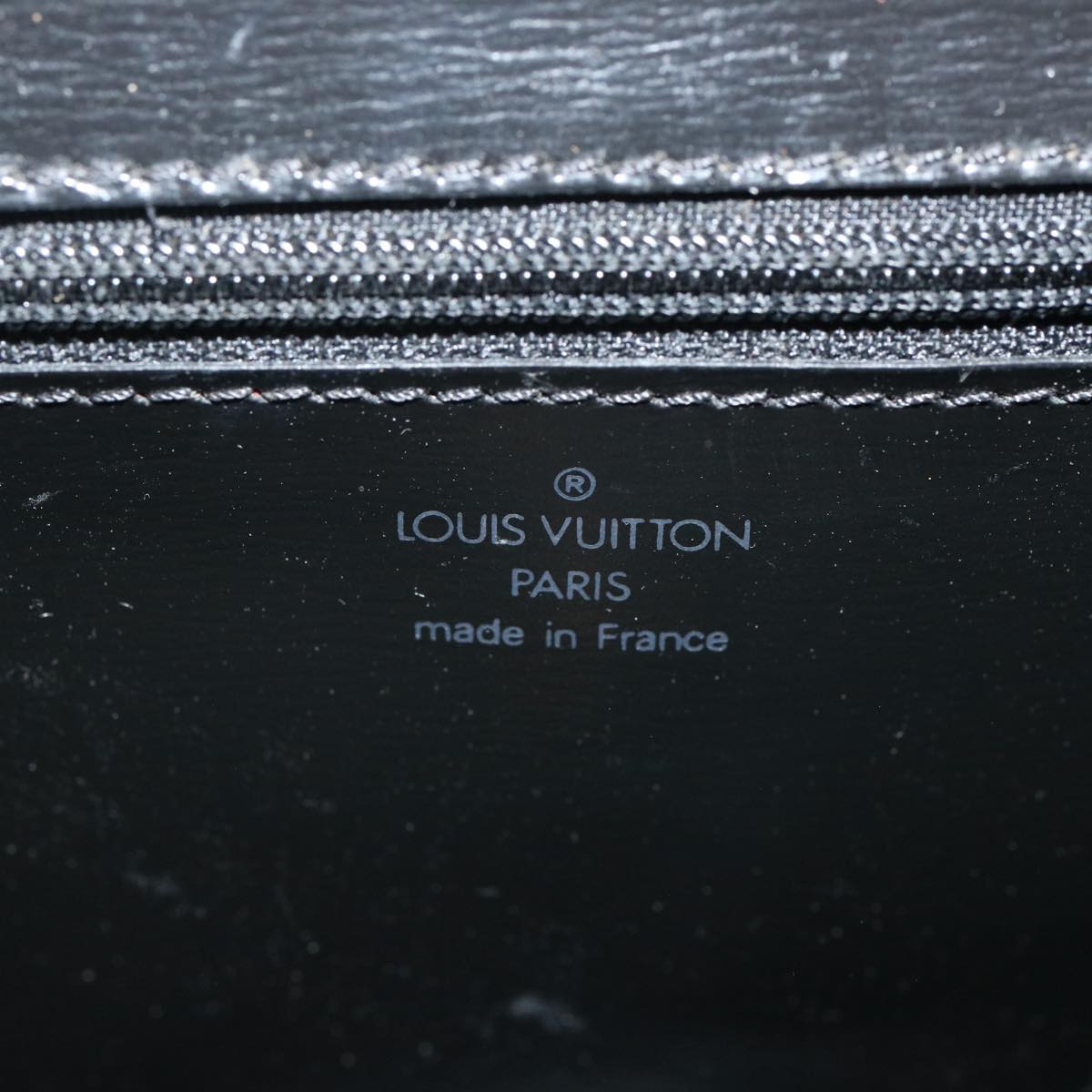 LOUIS VUITTON Epi Hublot Shoulder Bag Black Red M52557 LV Auth ep3962