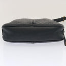 CELINE Macadam Canvas Shoulder Bag Navy Auth ep3990-11