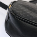 CELINE Macadam Canvas Shoulder Bag Navy Auth ep3990-14