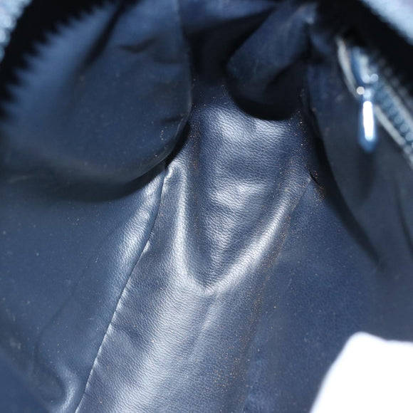 CELINE Macadam Canvas Shoulder Bag Navy Auth ep3990