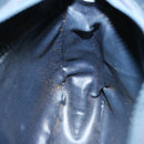 CELINE Macadam Canvas Shoulder Bag Navy Auth ep3990-19