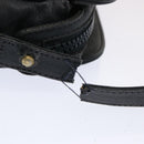 CELINE Macadam Canvas Shoulder Bag Navy Auth ep3990-9