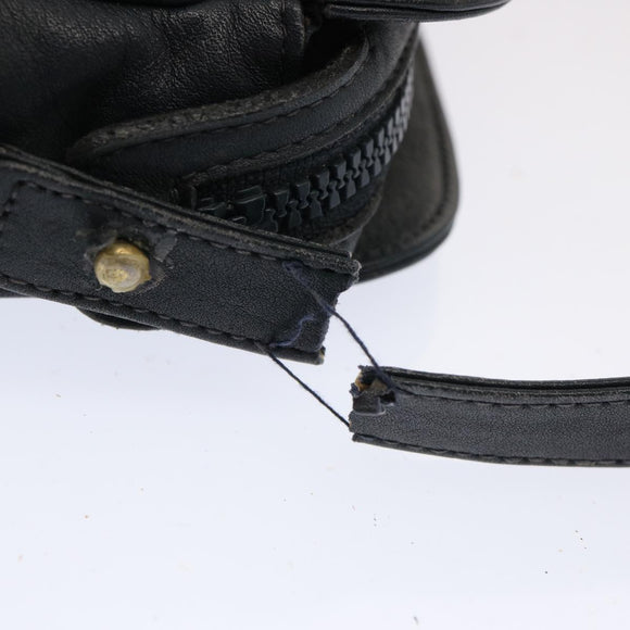 CELINE Macadam Canvas Shoulder Bag Navy Auth ep3990