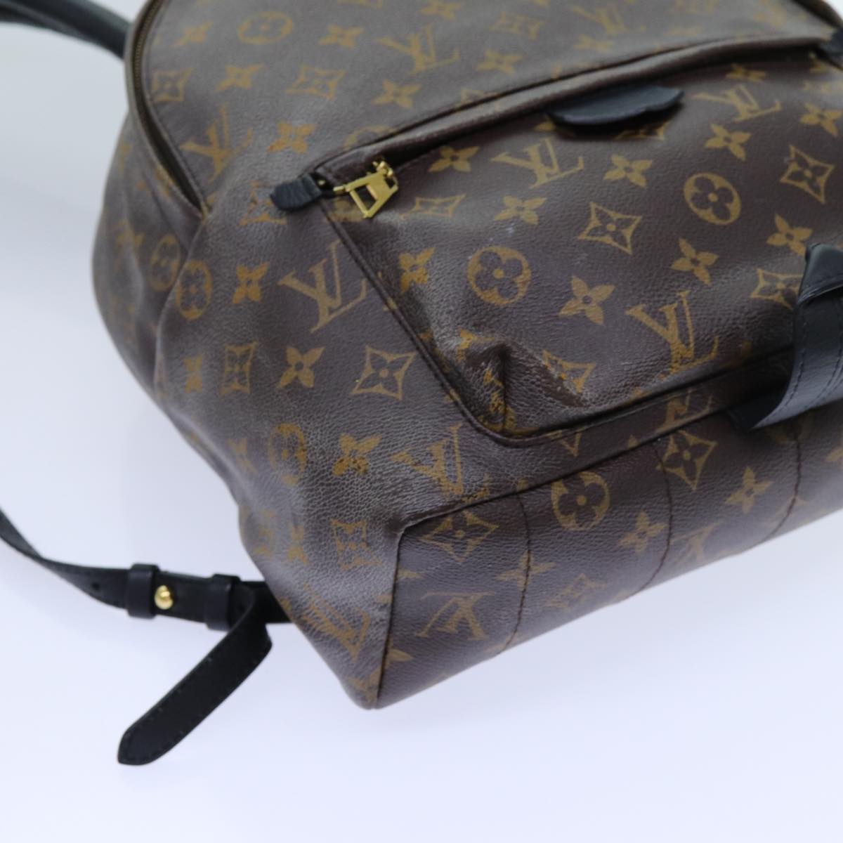 LOUIS VUITTON Monogram Palm Springs MM Backpack M44874 LV Auth ep4014