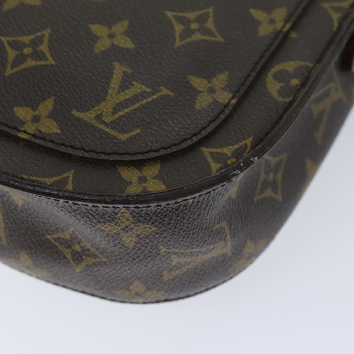 LOUIS VUITTON Monogram Saint Cloud GM Shoulder Bag M51242 LV Auth ep4074