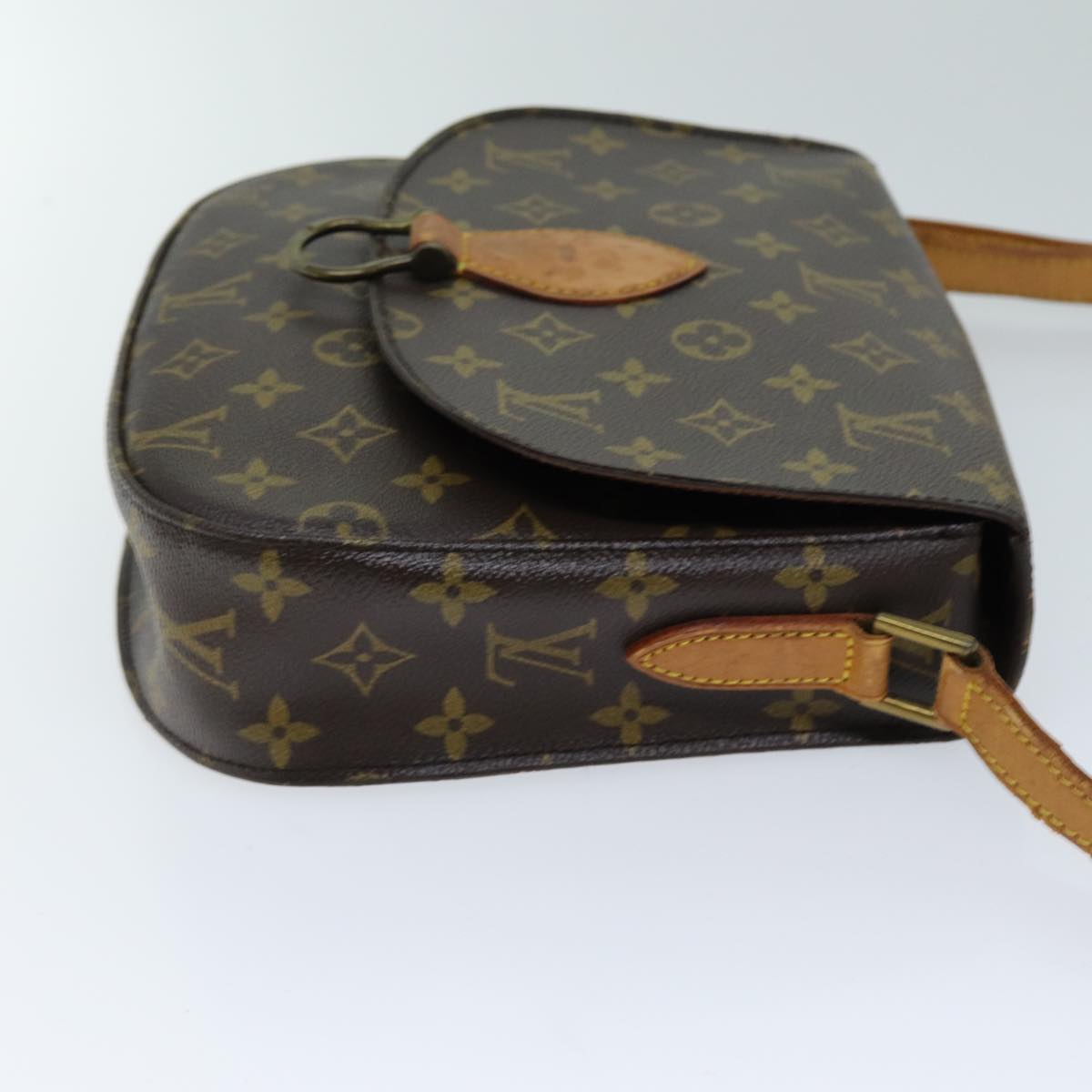 LOUIS VUITTON Monogram Saint Cloud GM Shoulder Bag M51242 LV Auth ep4074