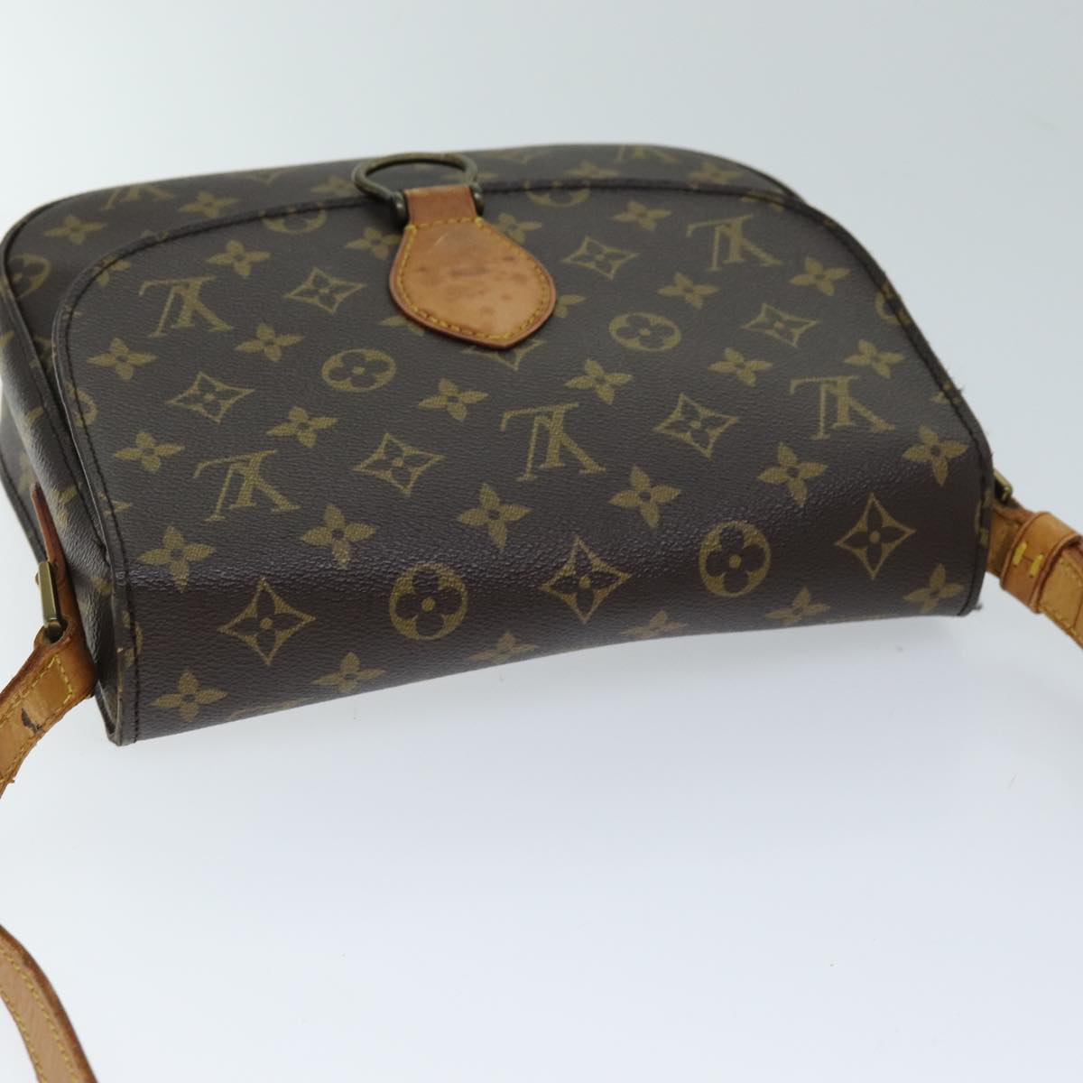 LOUIS VUITTON Monogram Saint Cloud GM Shoulder Bag M51242 LV Auth ep4074