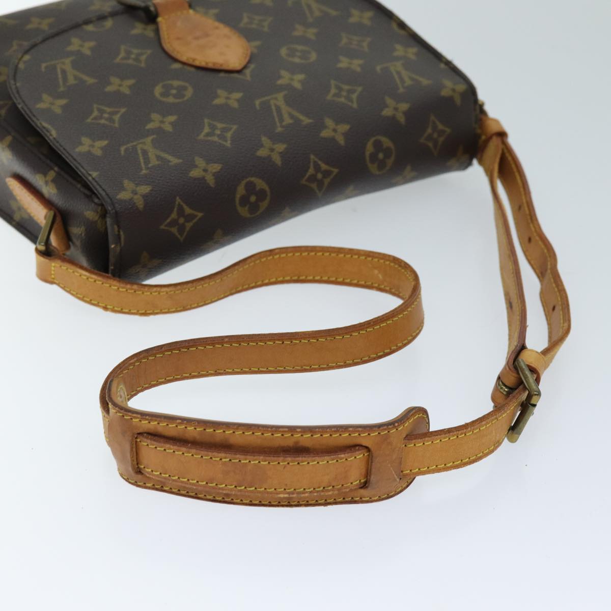 LOUIS VUITTON Monogram Saint Cloud GM Shoulder Bag M51242 LV Auth ep4074