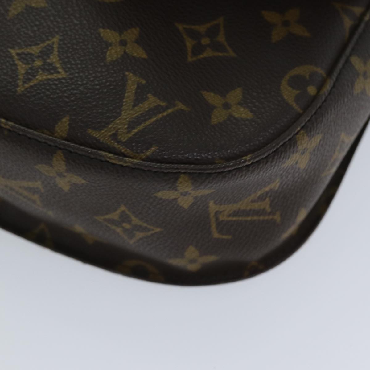 LOUIS VUITTON Monogram Saint Cloud GM Shoulder Bag M51242 LV Auth ep4075