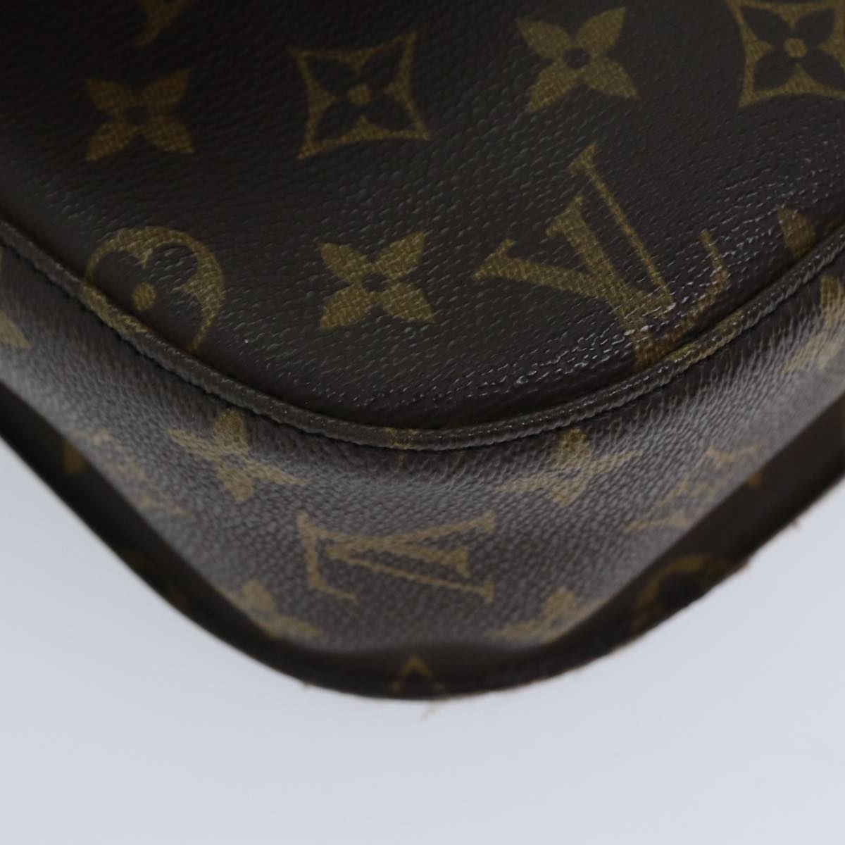 LOUIS VUITTON Monogram Saint Cloud GM Shoulder Bag M51242 LV Auth ep4075