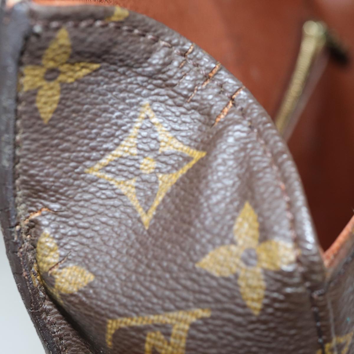 LOUIS VUITTON Monogram Saint Cloud GM Shoulder Bag M51242 LV Auth ep4075