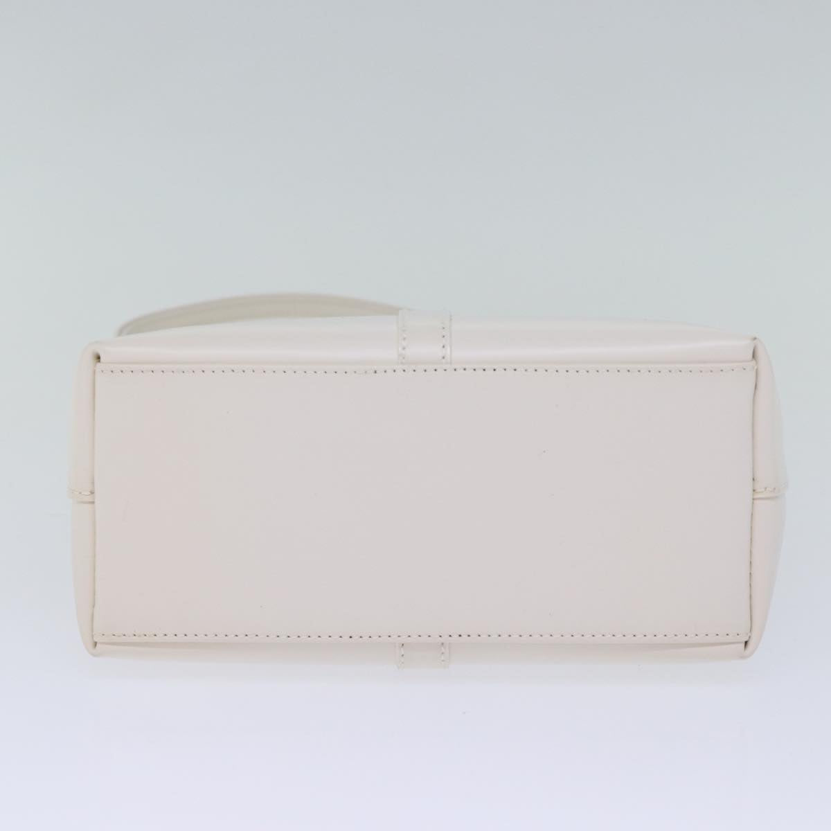 GUCCI Jackie Shoulder Bag Leather White 001 3875 Auth ep4109