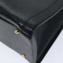GUCCI Bamboo Hand Bag Leather Black 002 1095 0260 Auth ep4125-15