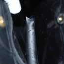 GUCCI Bamboo Hand Bag Leather Black 002 1095 0260 Auth ep4125-10