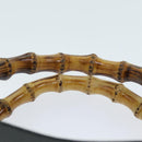 GUCCI Bamboo Hand Bag Leather Black 002 1095 0260 Auth ep4125-8