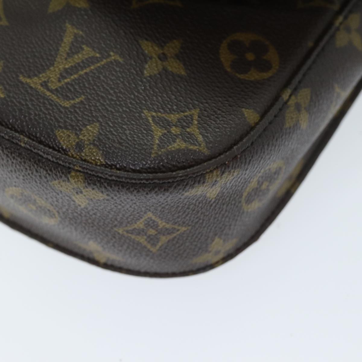 LOUIS VUITTON Monogram Saint Cloud MM Shoulder Bag M51243 LV Auth ep4138