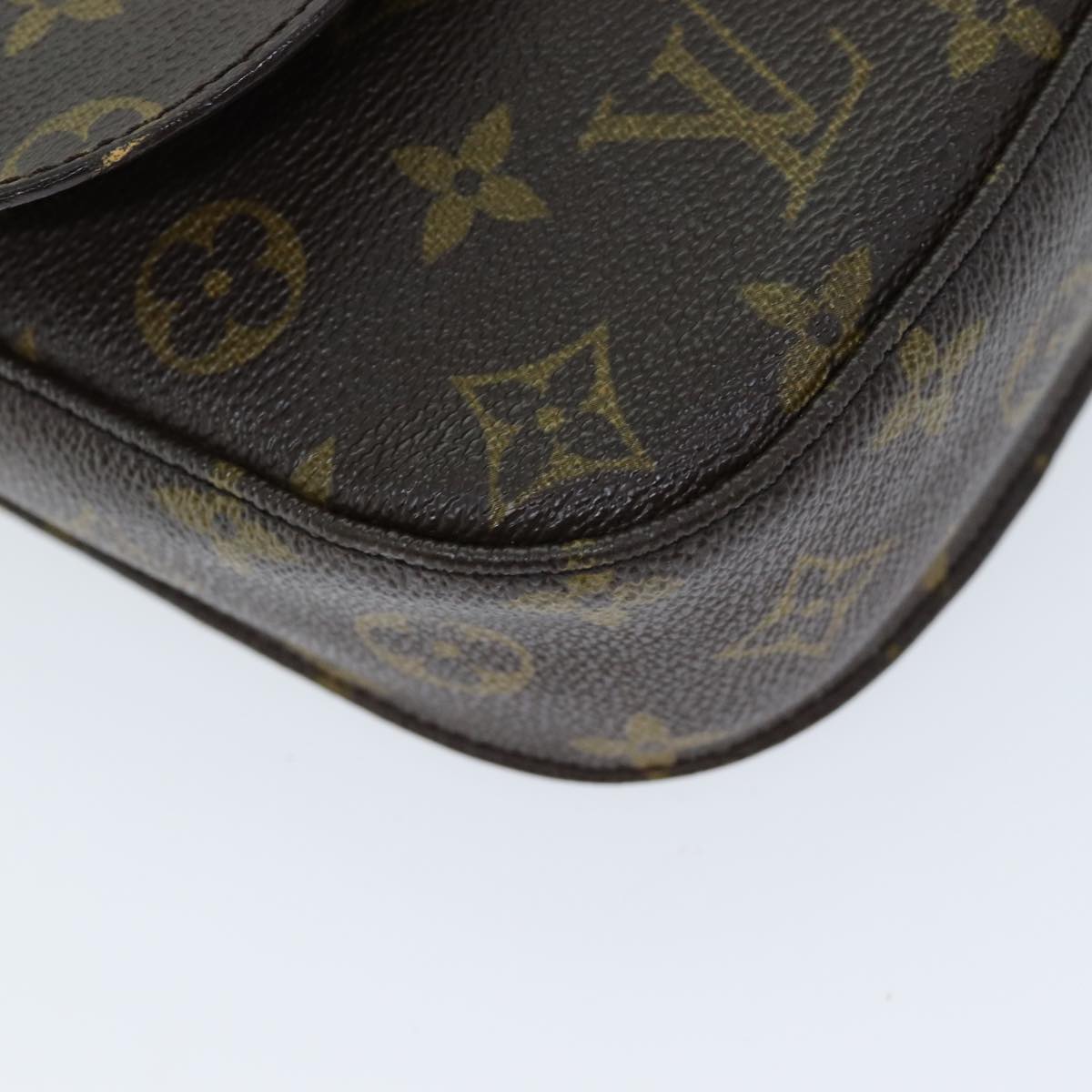 LOUIS VUITTON Monogram Saint Cloud MM Shoulder Bag M51243 LV Auth ep4138