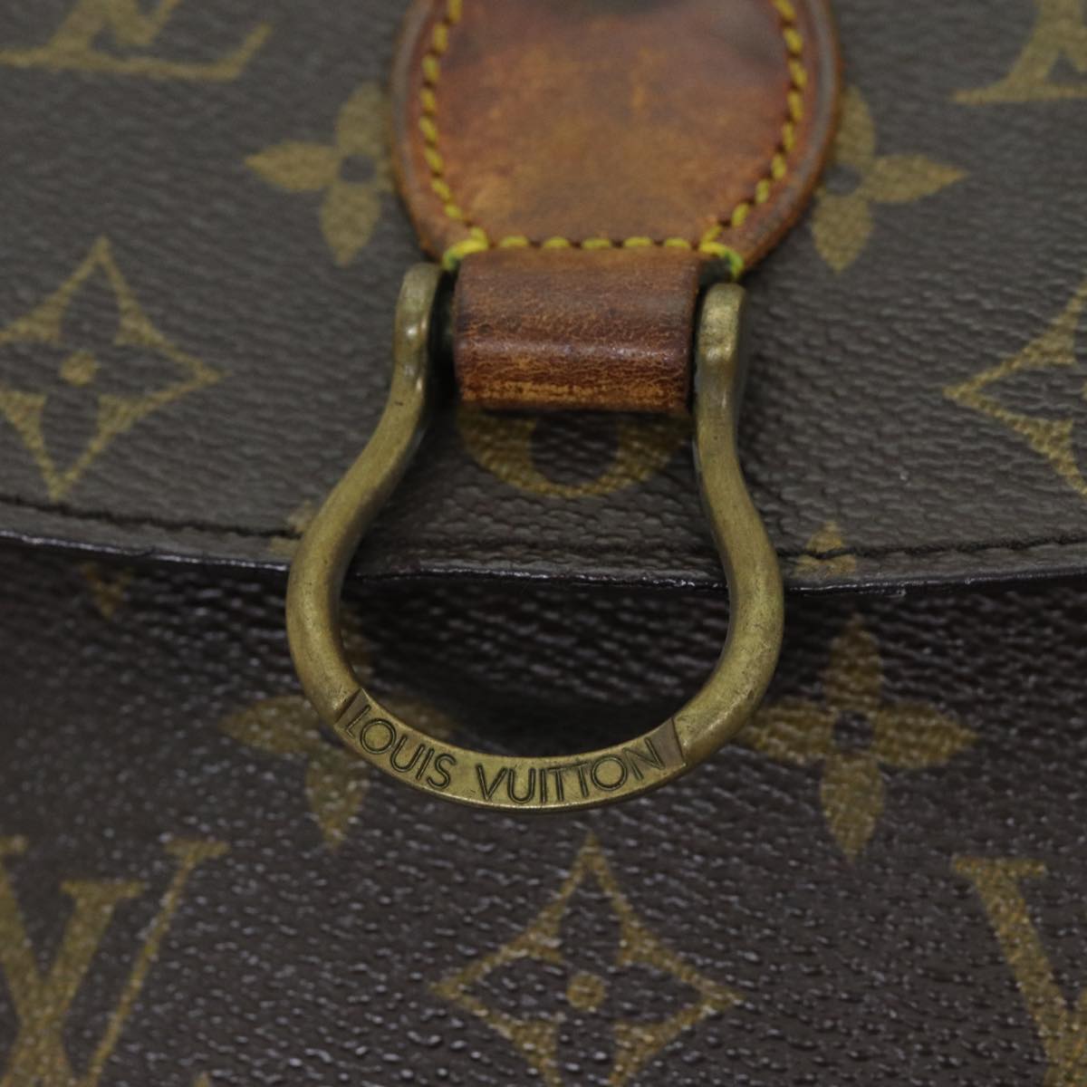 LOUIS VUITTON Monogram Saint Cloud MM Shoulder Bag M51243 LV Auth ep4138