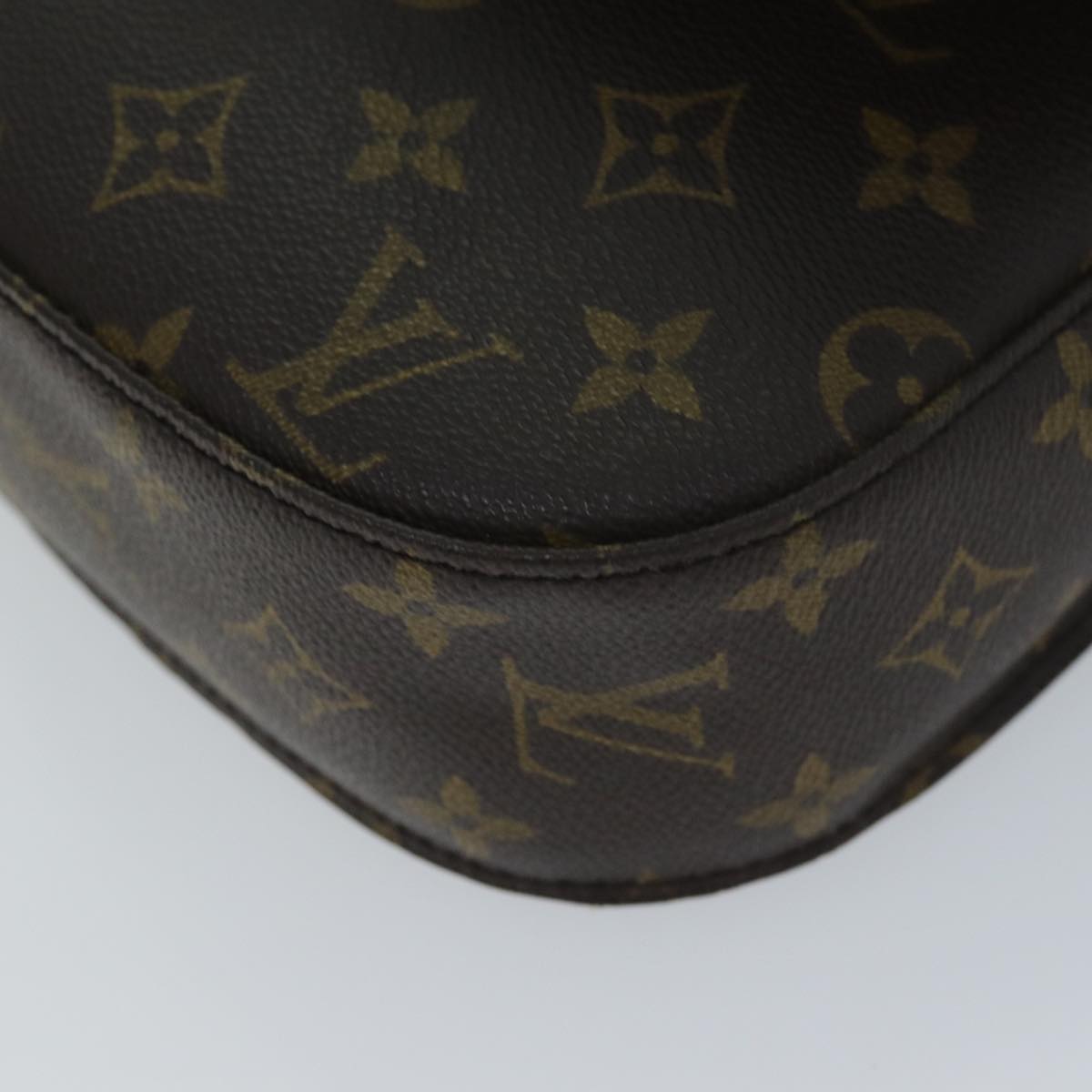 LOUIS VUITTON Monogram Saint Cloud GM Shoulder Bag M51242 LV Auth ep4165