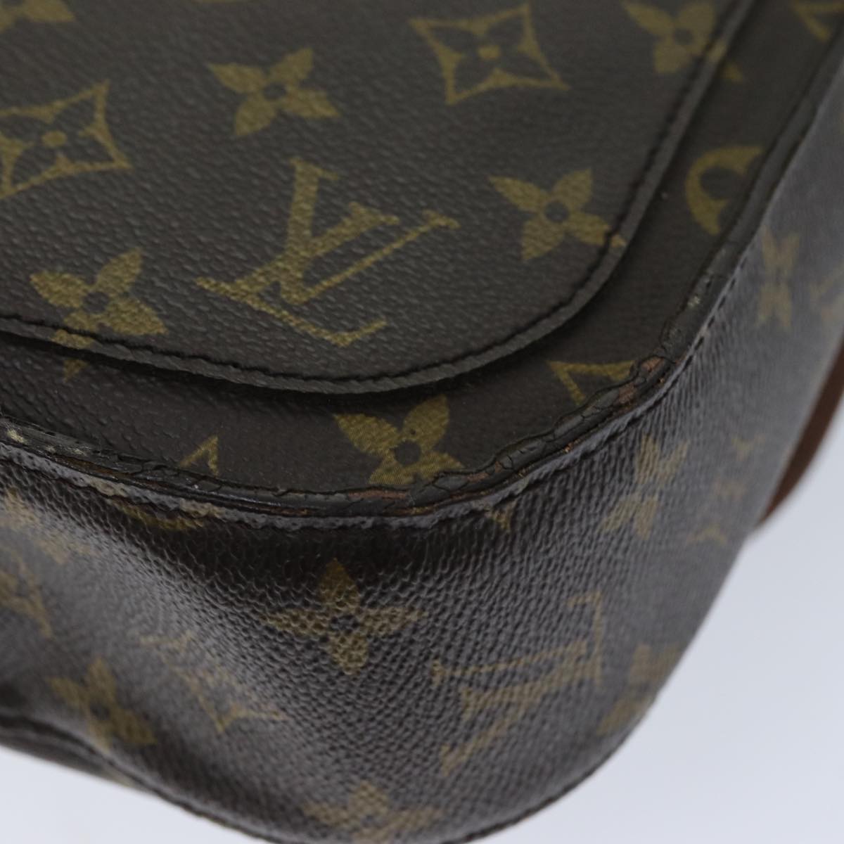 LOUIS VUITTON Monogram Saint Cloud GM Shoulder Bag M51242 LV Auth ep4165