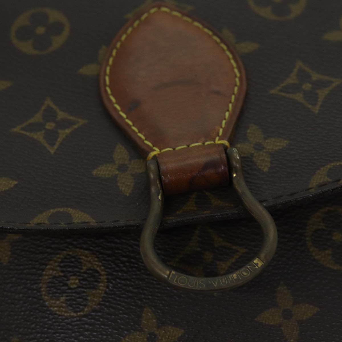 LOUIS VUITTON Monogram Saint Cloud GM Shoulder Bag M51242 LV Auth ep4165