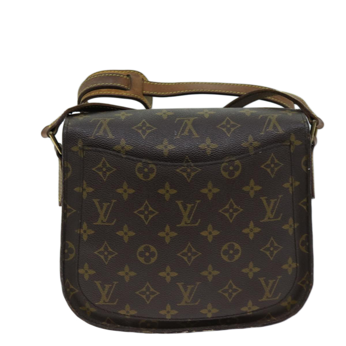 LOUIS VUITTON Monogram Saint Cloud GM Shoulder Bag M51242 LV Auth ep4165