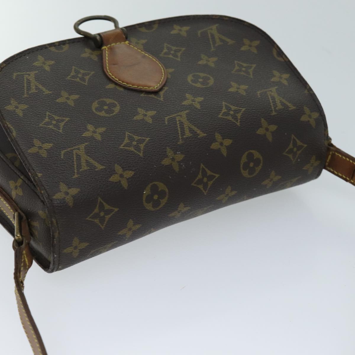 LOUIS VUITTON Monogram Saint Cloud GM Shoulder Bag M51242 LV Auth ep4165