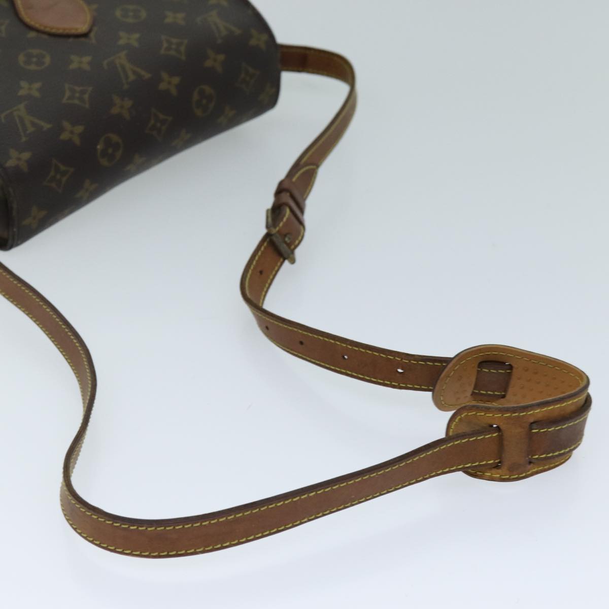 LOUIS VUITTON Monogram Saint Cloud GM Shoulder Bag M51242 LV Auth ep4165