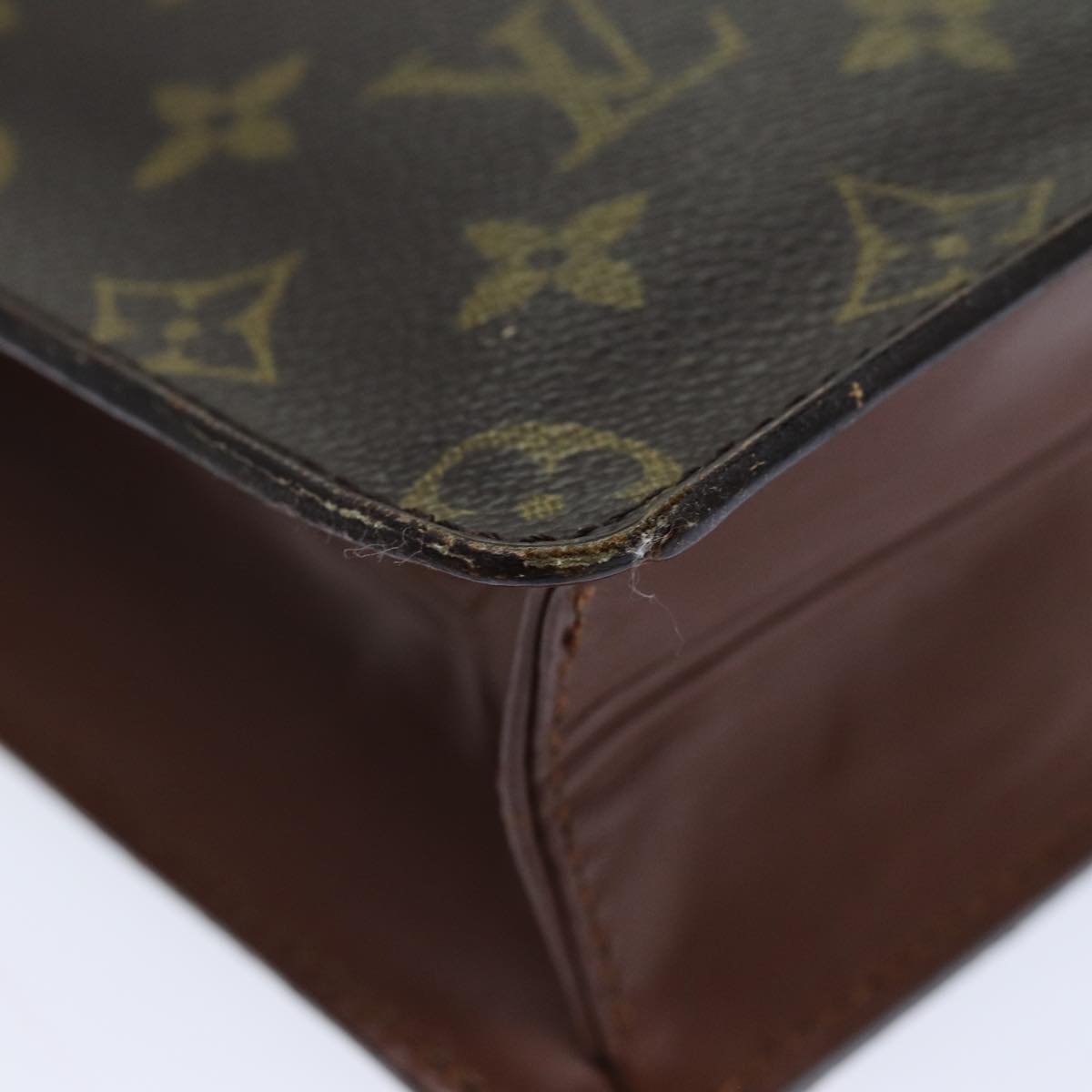 LOUIS VUITTON Monogram Pochette Homme Clutch Bag M51795 LV Auth ep4209