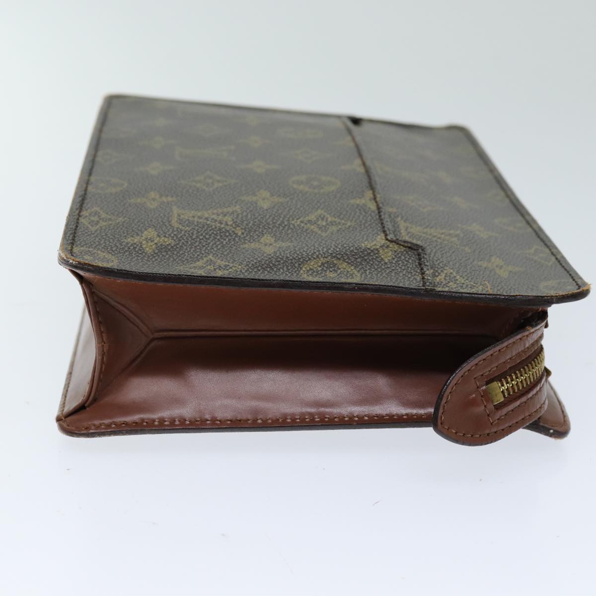 LOUIS VUITTON Monogram Pochette Homme Clutch Bag M51795 LV Auth ep4209