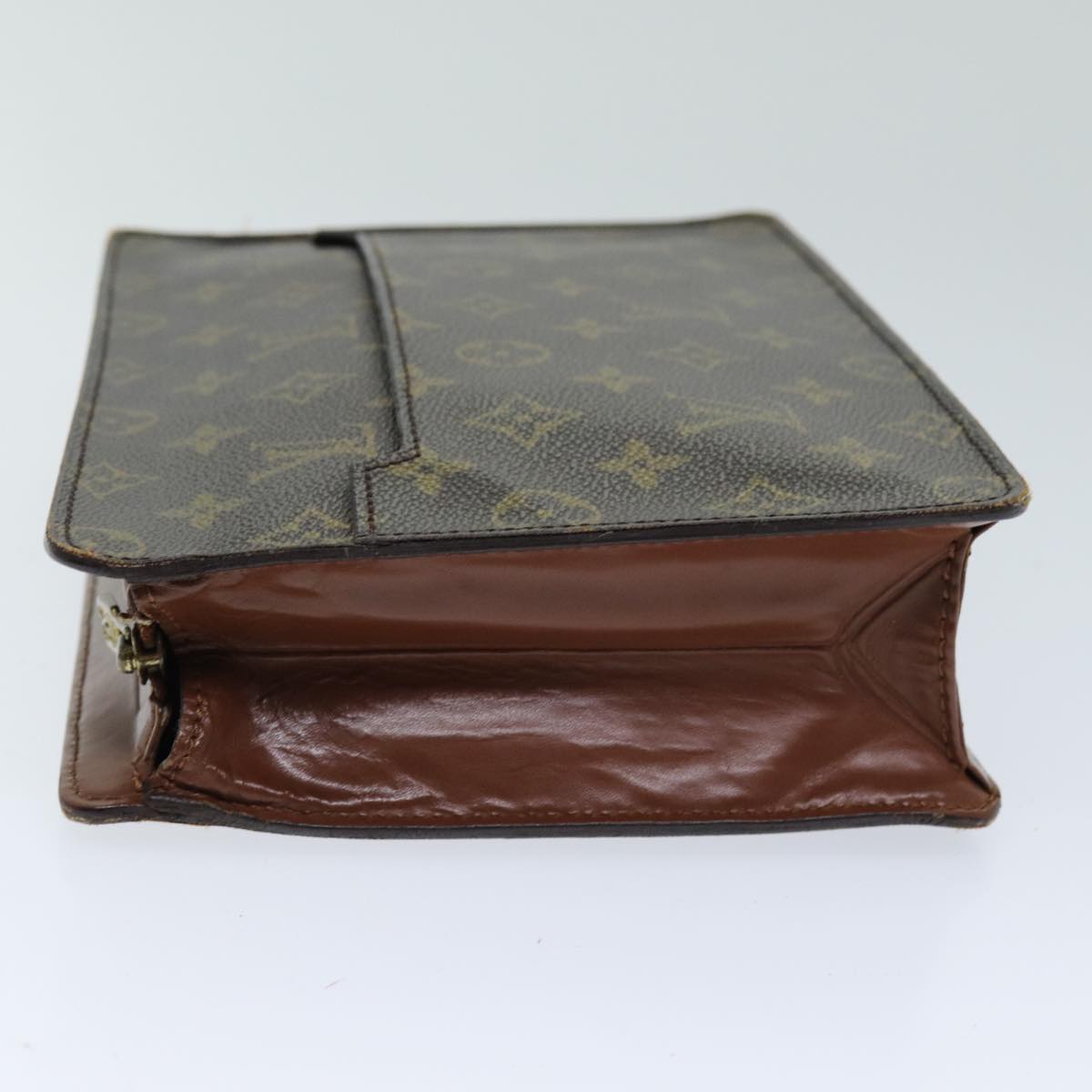 LOUIS VUITTON Monogram Pochette Homme Clutch Bag M51795 LV Auth ep4209