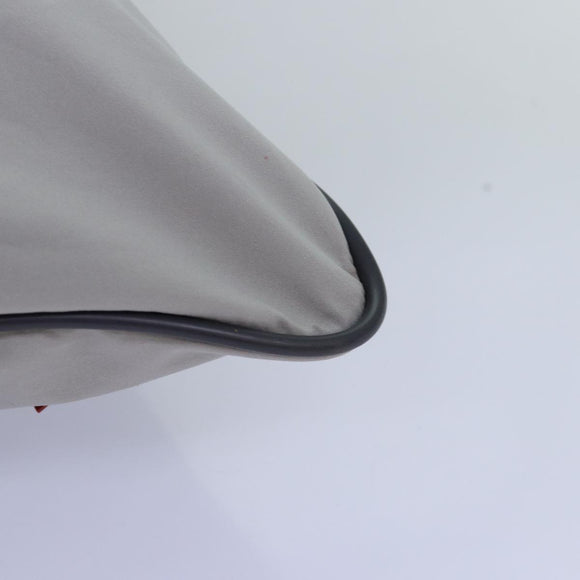 PRADA Sports Tote Bag Nylon Gray Auth ep4219