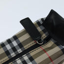 BURBERRY Pouch Nylon Beige Black Auth ep4226-10