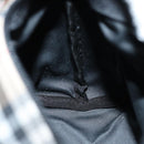 BURBERRY Pouch Nylon Beige Black Auth ep4226-17